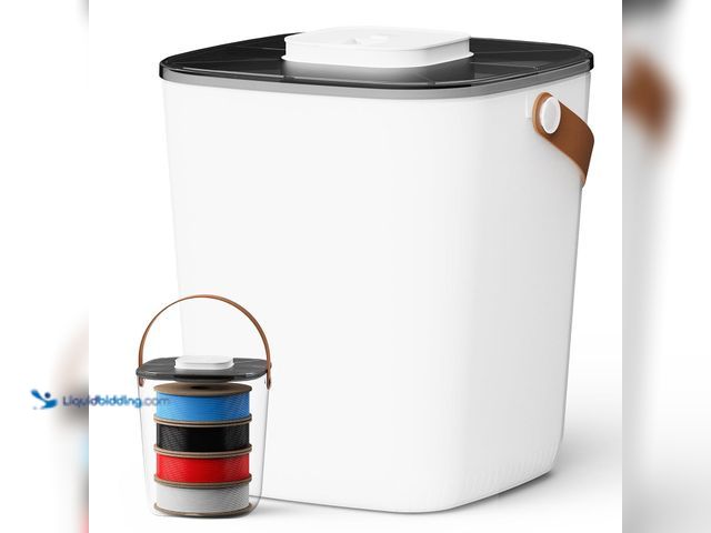 Lot 49-5435258 - Caydo Filament Storage Vacuum Box with Smart Pressure Control, One-Button Operation, Rechargeable 3D...
