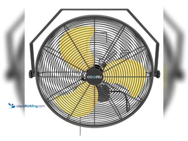 Lot 49-5436442 - 5400 CFM 20" Outdoor Wall Mount Fans, High Velocity 3-Speed Waterproof Professional Outdoor Fan, Hea...
