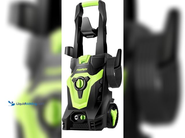 Lot 49-5447986 - Pressure Washer, Foam Cannon, 4 Different Pressure Tips, Power Washer. [Model: B0B28X7VMS] Used. Scu...