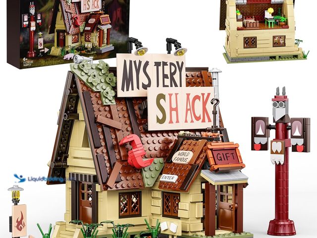 Lot 49-5487563 - Gravity House Building Sets, Mystery Shack House Building Blocks Toy, Compatible with Lego, Collecti...