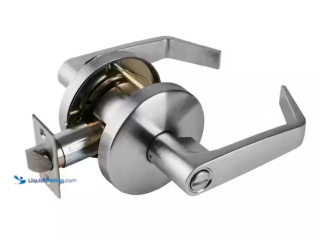 Lot 49-1547929 - Universal Hardware Heavy Duty Commercial Cylindrical Privacy (bed/bath) Lever ADA UL 3-Hour Fire ANS...