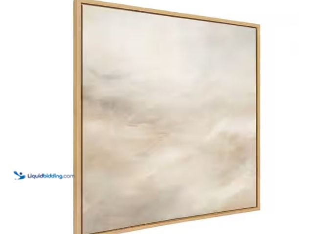 Lot 49-5551469 - Kate and Laurel
Sylvie Tonal Abstract Framed Canvas by the Creative Bunch Studio (Set of 1) Abstrac...