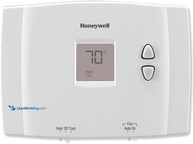 Lot 49-3527482 - Honeywell RTH111B1024 Digital Non-Programmable Thermostat (no hardware) (unable to test) Used