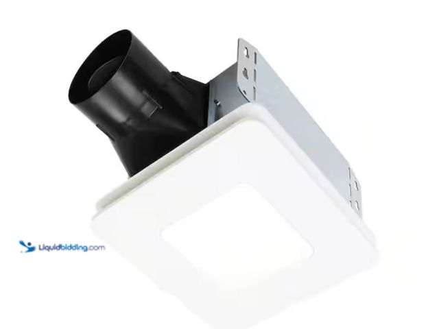 Lot 49-2026357 - Broan-NuTone Roomside Series 60 CFM 0.9 Sones Ventilation Fan with LED Light Energy Star, Model # BE...