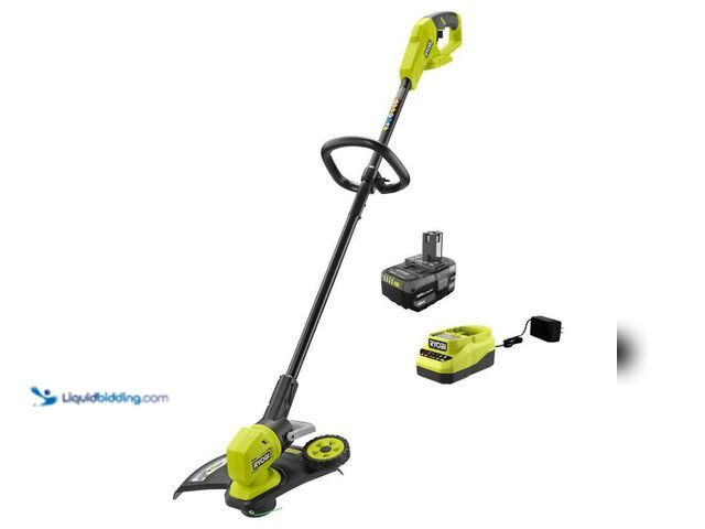 Lot 49-3564734 - Ryobi 13" 18v String trimmer, Unused, tool only.
