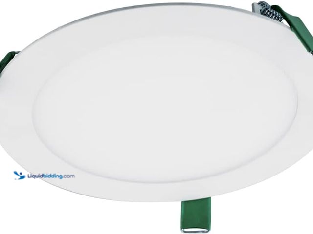 Lot 49-5552804 - HALO HLB LED Recessed Lighting 8 inch Thin Canless w/Selectable Lumens and Color Temperatures, 0-10V...