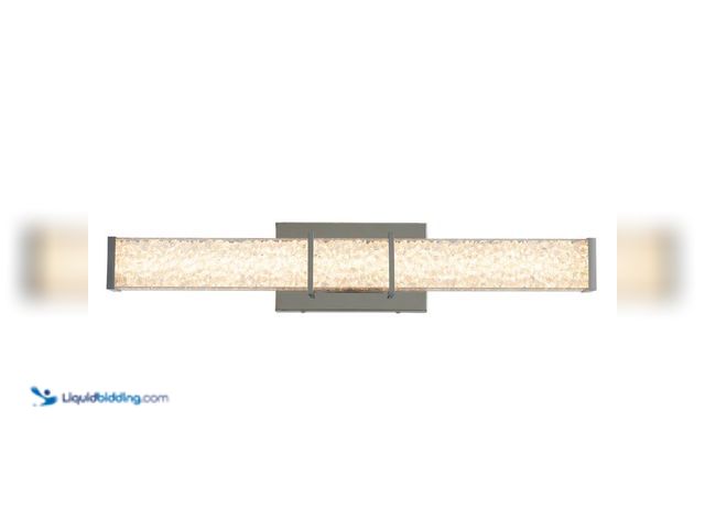 Lot 49-5413479 - Artika
Riviera 27 in. 1-Light Chrome Modern Integrated LED Vanity Light Bar for Bathroom with Cryst...