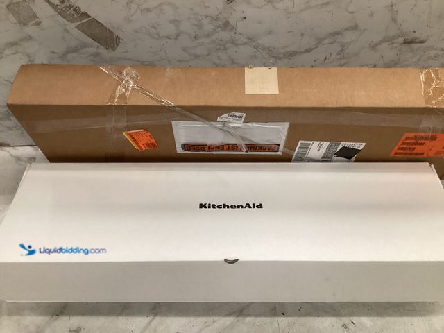 Lot 49-5545551 - KitchenAid - Handle Hardware Accessory Kit for 36" Width Counter-Depth French Door Refrigerator - Mo...