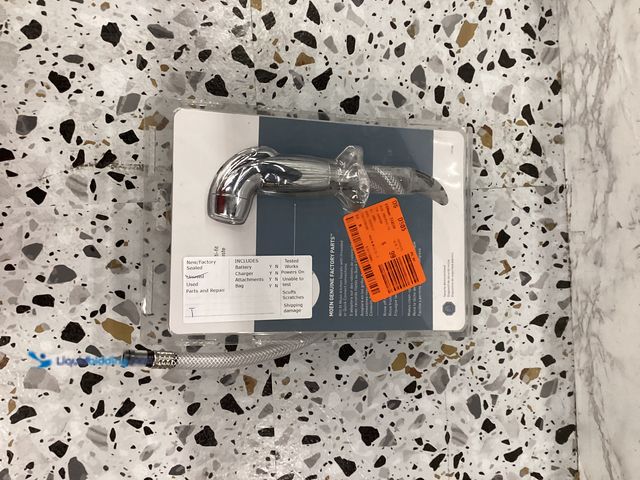 Lot 49-5414508 - moen Universal Kitchen Faucet Side Spray in  Chrome Model # 179108 unused