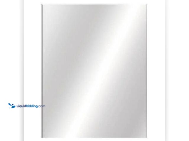 Lot 49-5520760 - Glacier Bay 30 in. W x 36 in. H Large Rectangular Frameless Classic Wall Bathroom Vanity Mirror. Mod...