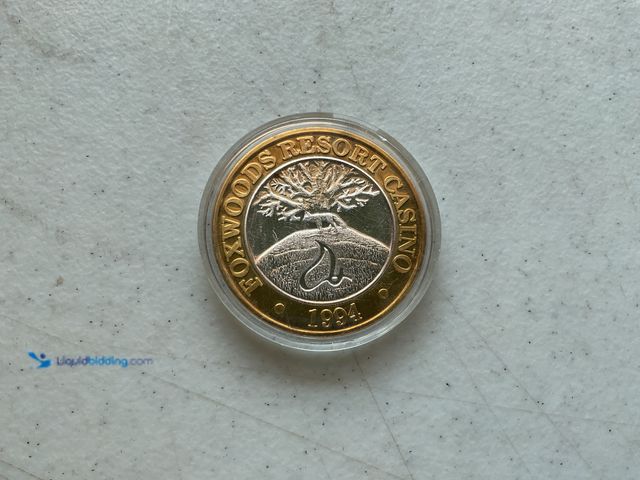 Lot 49-1804336 - .999 FINE SILVER STRIKE CASINO TOKEN.
