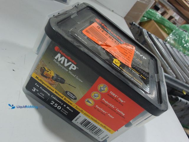 Lot 49-2024765 - Fasten Master MVP Coated Wood Torx Screw 3" #10 (250pcs). Model #298510242499. Unused.   Ref#LBRELIS...