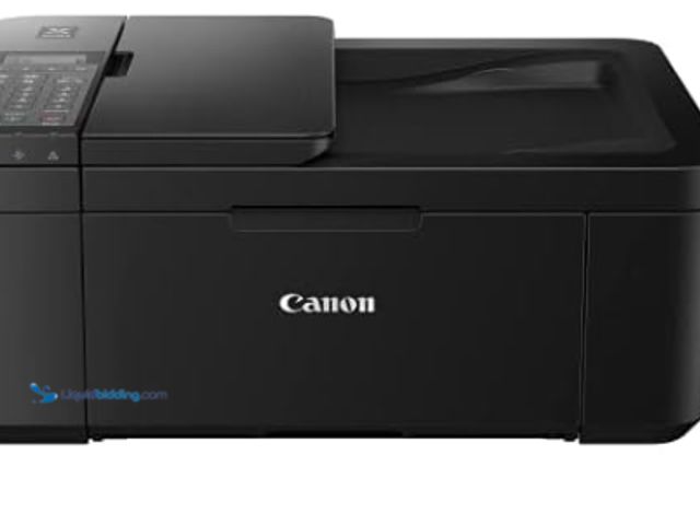 Lot 49-5545441 - Canon PIXMA TR4720 All-in-One Wireless Printer - Home Use, Auto Document Feeder, Mobile Printing, Bu...