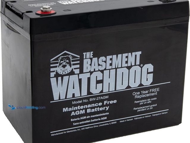 Lot 49-5475472 - The Basement Watchdog Maintenance Free (AGM) Standby Battery for Backup Sump Pumps (Model: BW-27AGM)...