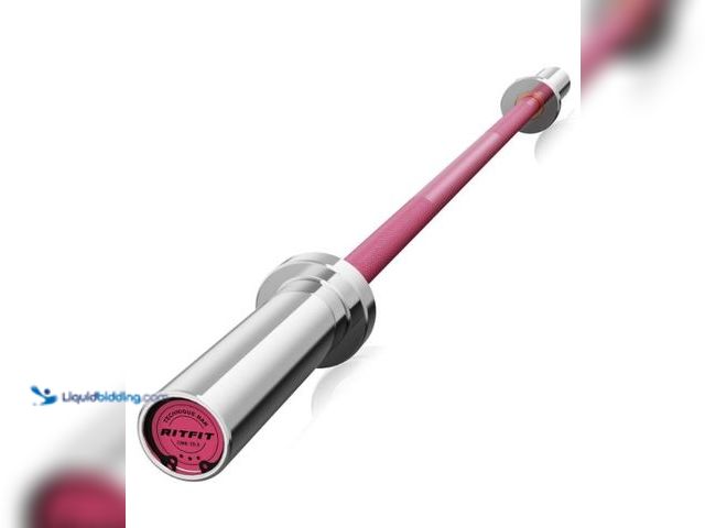 Lot 49-1558918 - RITFIT Olympic Barbell 4ft/4.8ft/6ft - 2 Inch Weight Bar for Strength Training, Weightlifting, Squat...