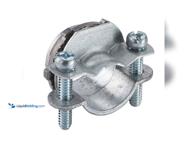 Lot 49-5449046 - Halex
3/4 in. Non-Metallic (NM) Clamp Connectors (50-Pack) Unused