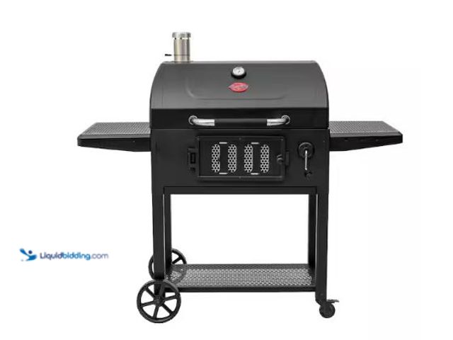 Lot 49-1593859 - Char-Griller Classic Charcoal Grill in Black Model # 2175, New, Has Attachments, Opened For Pictures...