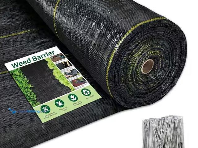Lot 49-5478626 - Shade&Beyond
6 ft. x 300 ft. Durable Weed Barrier Fabric, Heavy-Duty Landscaping Fabric, Permeable ...