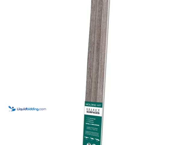 Lot 49-2026178 - Lot of (3). Select Surfaces Southern Gray Molding Kit. Gray Oak. Model #13581323293. MSRP: $39.96. U...