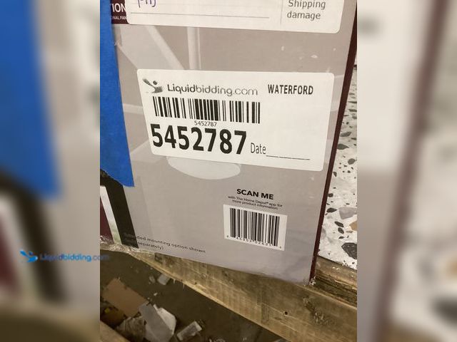 Lot 49-5452787 - Home Decorators Collection
Merwry 52 in. Integrated LED Indoor Matte White Ceiling Fan with Light K...