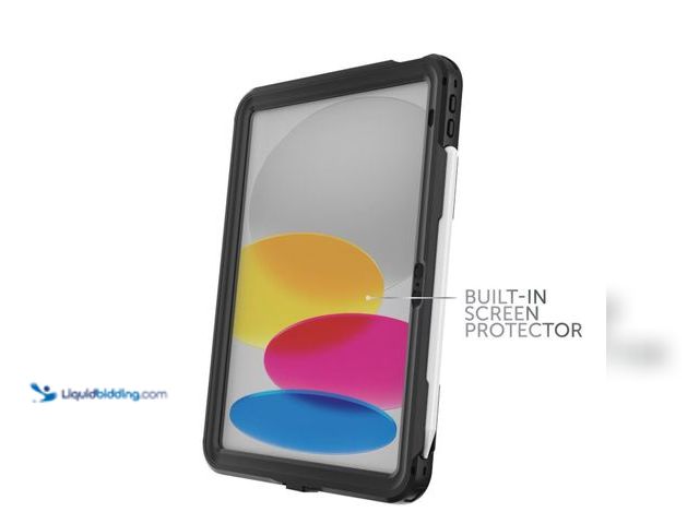 Lot 49-2020802 - Body Glove Tidal Waterproof Tablet Case for iPad (A16) / iPad (10th generation) - Black/Clear. Model...