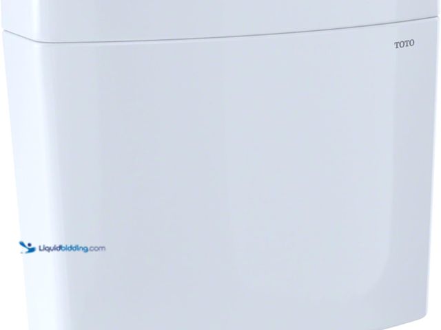 Lot 49-3532245 - TOTO Aquia IV Dual Flush 1.28 and 0.9 GPF Toilet Tank Only with WASHLET+ Auto Flush Compatibility, C...