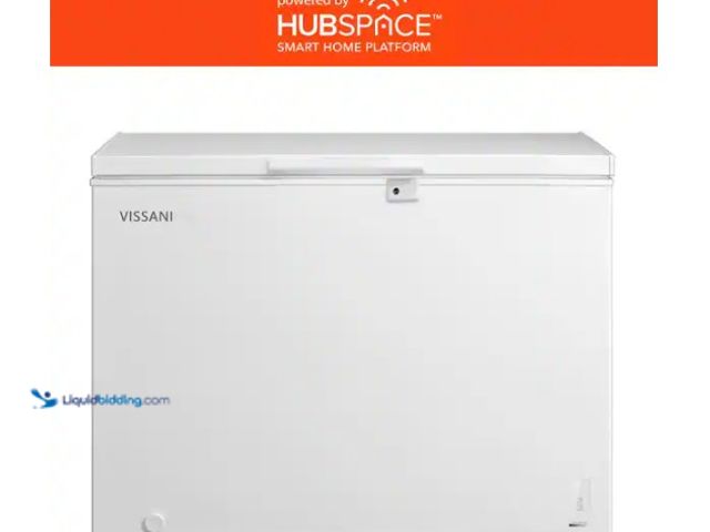 Lot 49-5580852 - Vissani
8.8 cu. ft. Smart Manual Defrost Convertible Garage Ready Chest Freezer in White, Powered b...