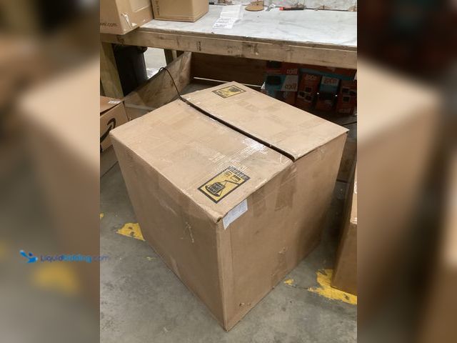 Lot 49-5488338 - Grey Roundback Barstool. Unused