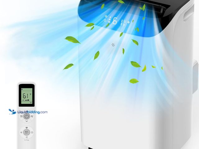 Lot 49-5406828 - 10,000 BTU  Portable Air Conditioners with Remote Control, 3-in-1 Free Standing Cooling AC Unit with...