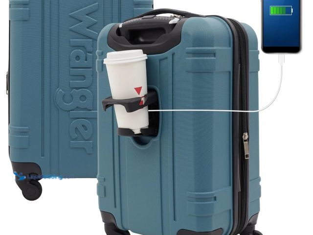 Lot 49-3539403 - Astral Hardside Luggage, Hydro, 20-Inch Carry-On Used