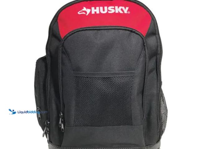 Lot 49-1627049 - Husky 16 in. Tool Backpack Model # H-68003-03, Unused  Ref#LBREL
