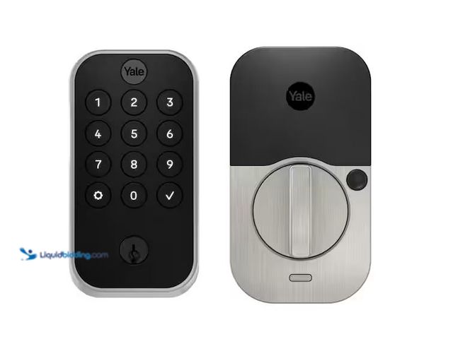 Lot 49-3600214 - Yale Assure Lock 2; Smart Door Lock with Bluetooth and Pushbutton Keypad; Satin Nickel Model # YRD41...