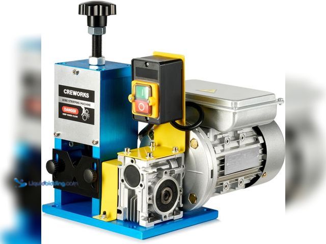 Lot 49-5406701 - CREWORKS Electric Wire Stripper Machine, 0.06"-1" Automatic Wire Stripping Machine, Wire Stripping T...