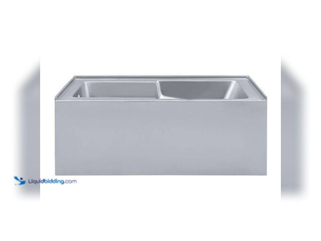 Lot 49-5542999 - Swiss Madison
Voltaire 60 in. x 32 in. Soaking Alcove Bathtub with Left-Hand Drain in Gray Matte Un...