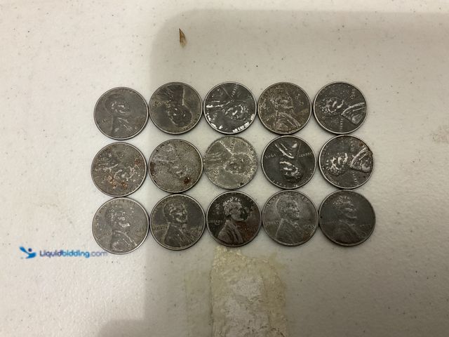 Lot 49-2009088 - Other WOW AN AMAZING LOT OF 15 STEEL WAR TIME PENNIES FROM 1943 AN AMAZING LOT FOR ANY COLLECTOR AND...