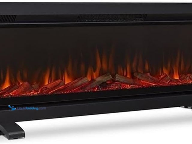 Lot 49-3546996 - Real Flame 65" Wall- Mount or Recessed Electric Fireplace Insert by Real Flame. Model #B0BCQJNV4W. U...