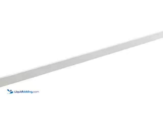 Lot 49-1565970 - 60 in. W Cultured Marble Vanity Backsplash in White, Model # BSCM60-WH, Unused.  Ref#SR1230