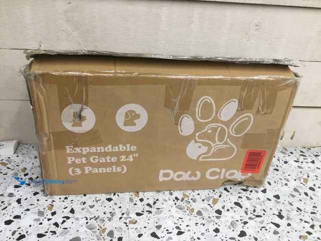 Lot 49-5410584 - Paint-Free Wood FreeStanding Pet Gate for Dogs,Wooden Dog Gates for Doorways, Stairs,The House, Dog ...