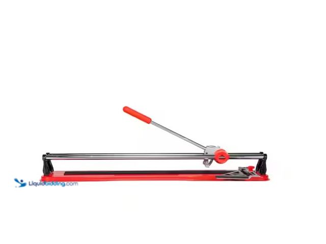Lot 49-1566847 - Rubi Practice 61 Plus-24 in. Tile Cutter with Tungsten Carbide Blade and Roller Guide, Model # 21979...