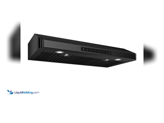 Lot 49-5406403 - Vikio 30 in. 900 CFM Ducted Under Cabinet Range Hood in Black Stainless Steel with 2 -Way Venting an...