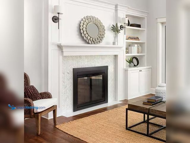 Lot 49-2005564 - Pleasant Hearth Ascot Small Glass Fireplace Doors, Model # AT-1000, Unused.   Ref#SB0722