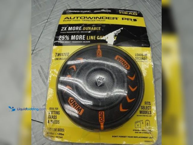 Lot 49-1623839 - Rino-Tuff Universal Autowind Pro Replacement Trimmer Head 17535, Model # 177433753246, Unused.  Ref#...