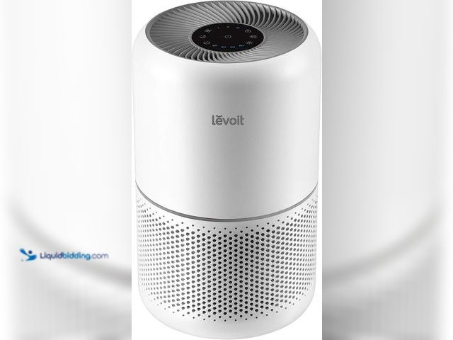 Lot 49-3565131 - LEVOIT Air Purifier for Home Allergies Pet Hair in Bedroom, Covers Up to 1073 ft² by 56W High Torque...