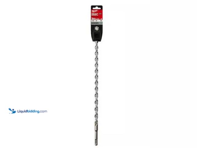 Lot 49-1569315 - Milwaukee 1/2 in. x 18 in. 2-Cutter SDS-PLUS Carbide Drill Bit, Model # 48-20-8277, Unused.  Ref#SR0...