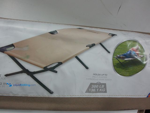 Lot 49-2024885 - Coleman Store Coleman Trailhead II Large Folding Cot with Easy Setup & Takedown, Supports Adults up ...