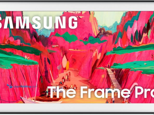 Lot 49-5487730 - Samsung 75-Inch Class The Frame Pro LS03FW 4K Neo QLED Mini LED Smart TV (2025 Model) Slim Fit Wall ...