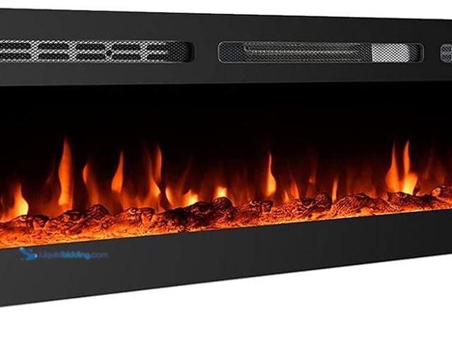 Lot 49-5512146 - 80-in. Electric Fireplace Heater. Model # ID050023SDA88, Unused