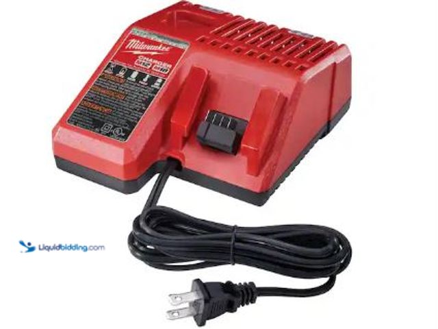 Lot 49-1517495 - M12 and M18 12-Volt/18-Volt Lithium-Ion Multi-Voltage Battery Charger, Model # 48-59-1812, Unused. T...