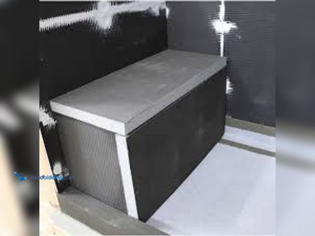 Lot 49-5415565 - Everbilt Watershield Shower System 24 in. x 48 in. x 2 in. XPS Waterproof Backer Board for Rectangul...