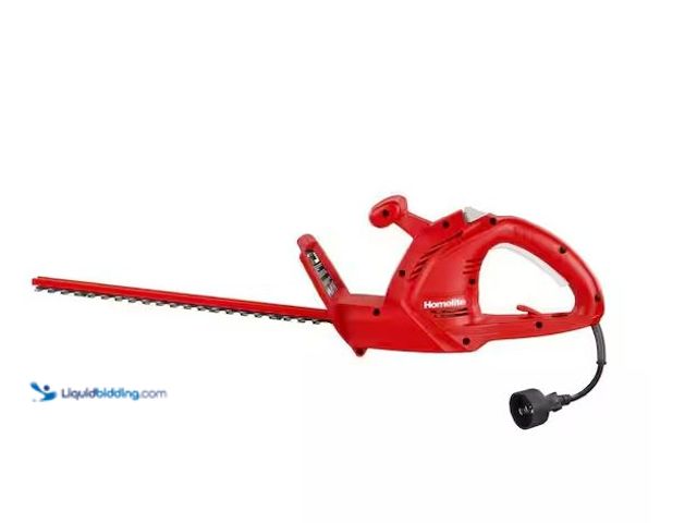 Lot 49-5551433 - Homelite
17 in. 2.7 Amp Electric Hedge Trimmer, Unused